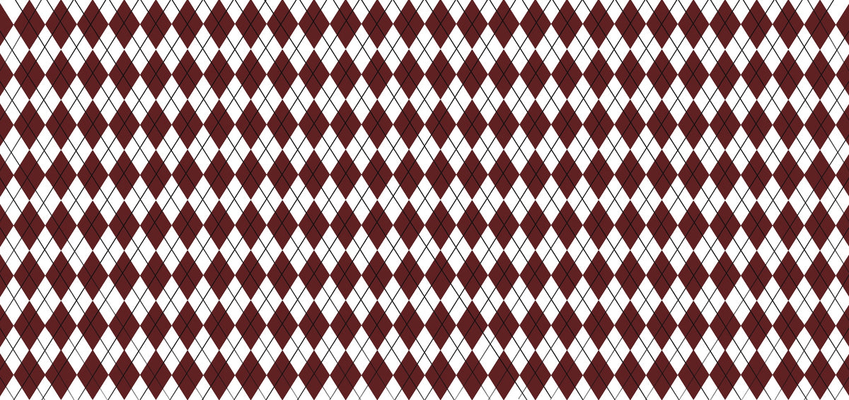 burgundy plaid