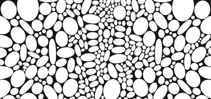 black circles