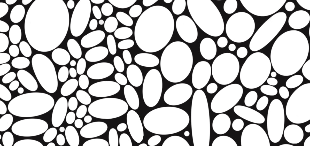 black circles - large